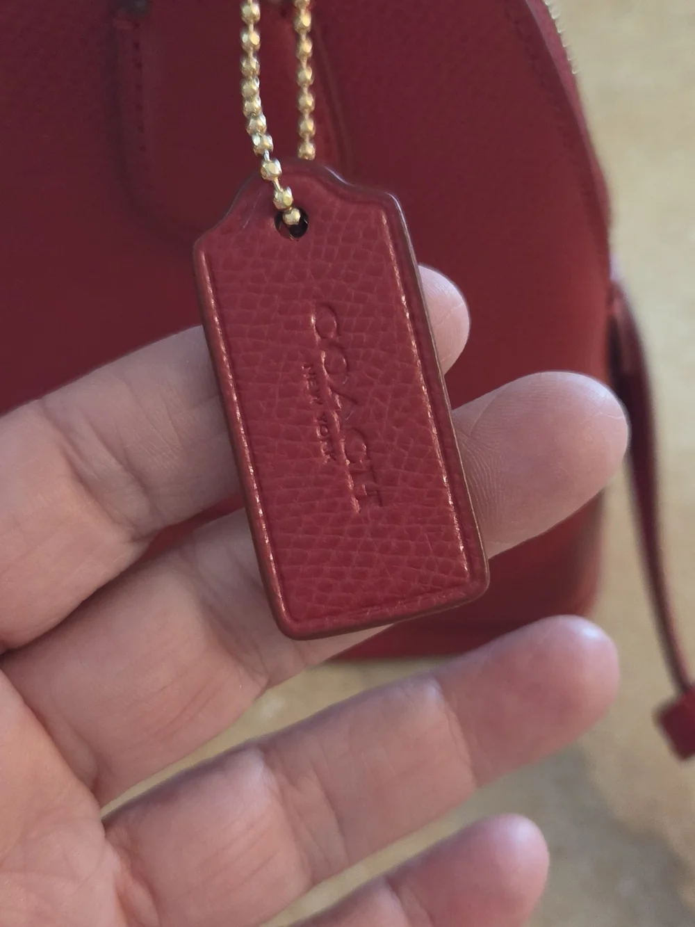 Coach Cora Mini Dome Satchel